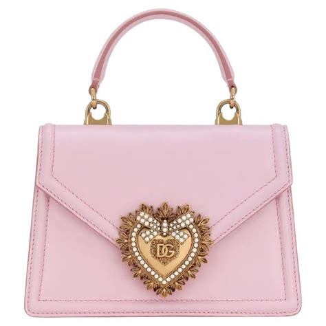 pink dolce and gabbana purse